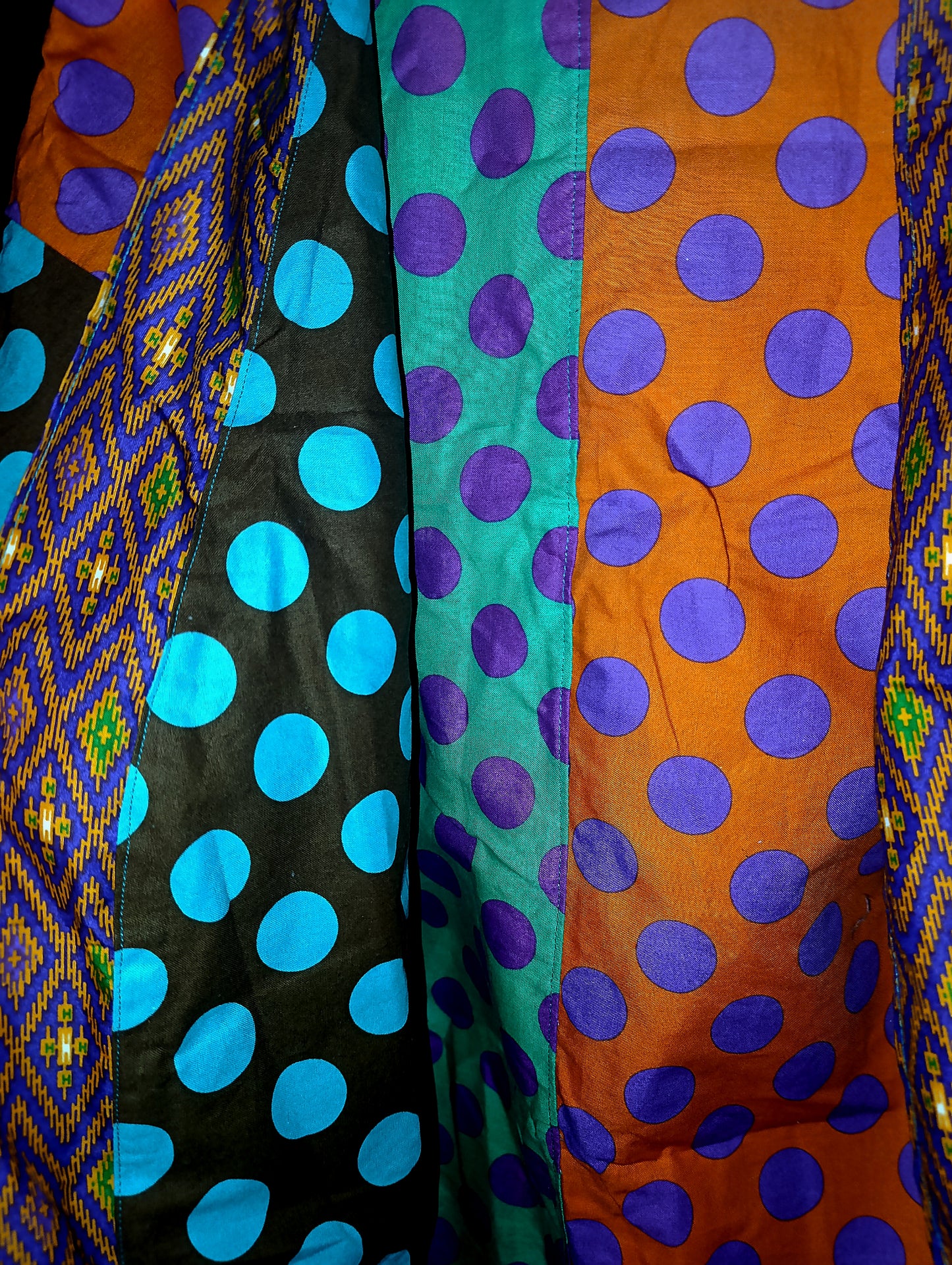 Colourful dots kimono