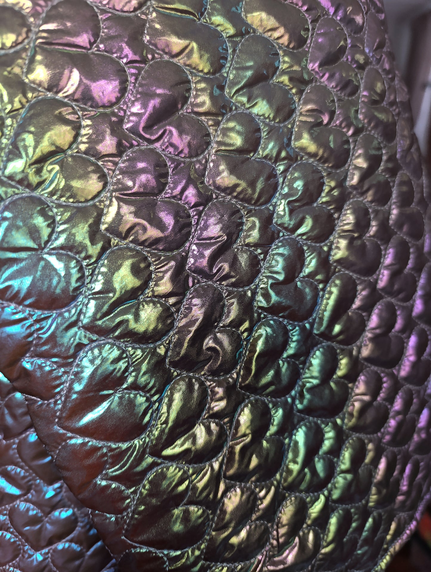 Holographic heart kimono
