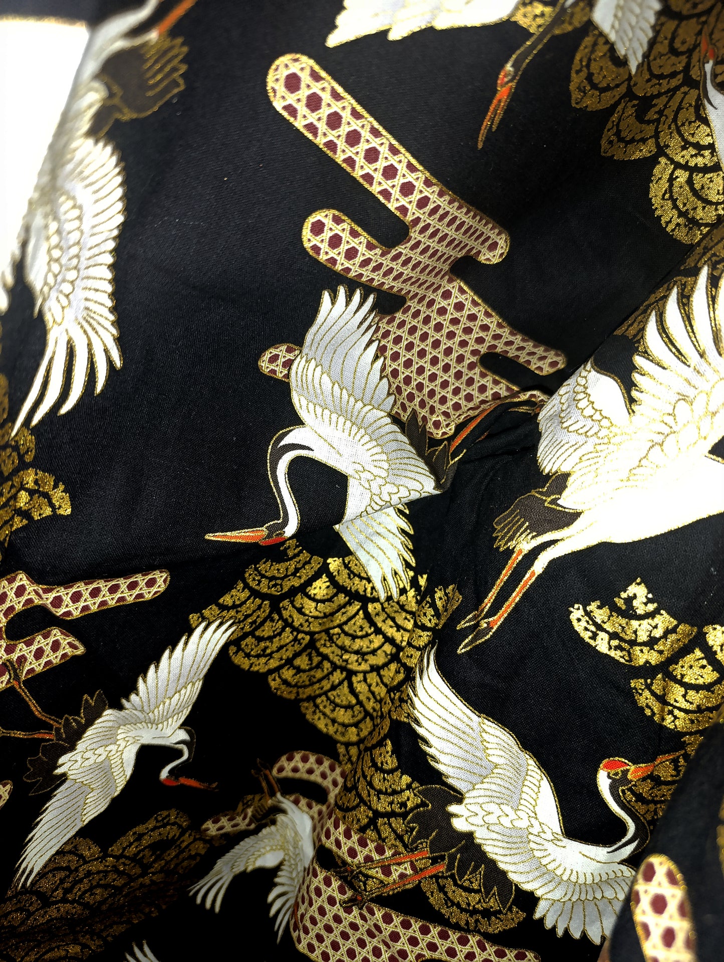 Crane kimono