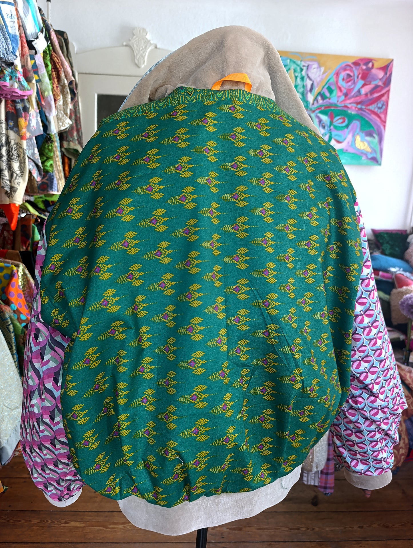 Printed embroidery