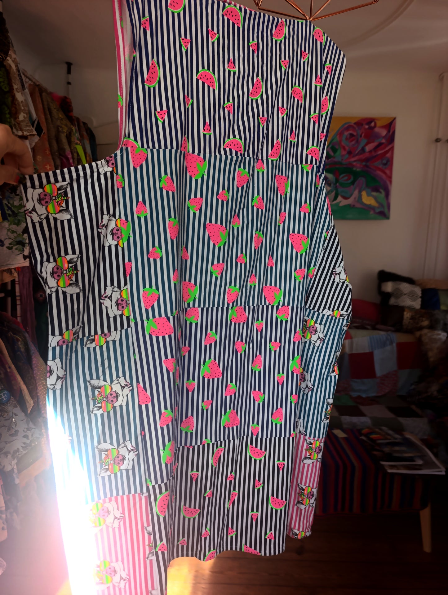 Pigs & Strawberries oversized tunic dress