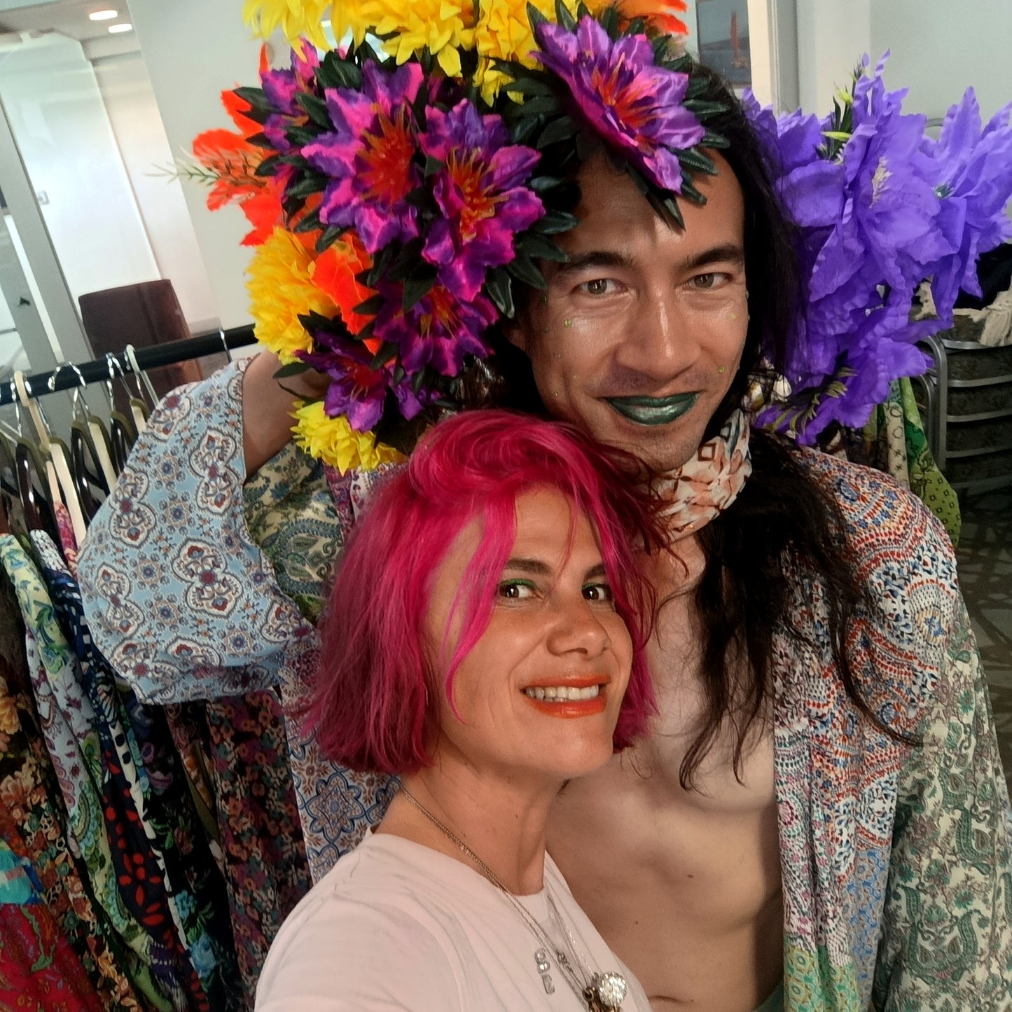 Hawaii Flower Dress 11