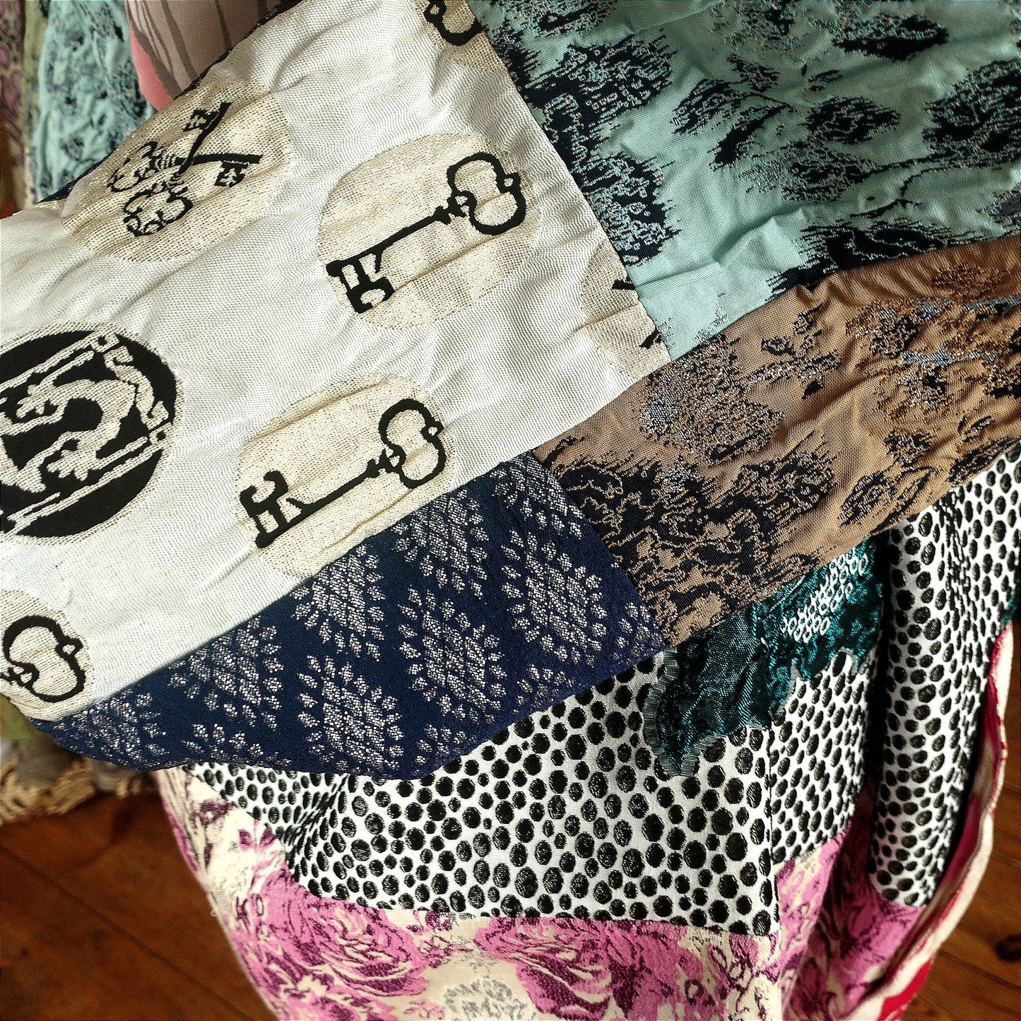 Keys short kimono