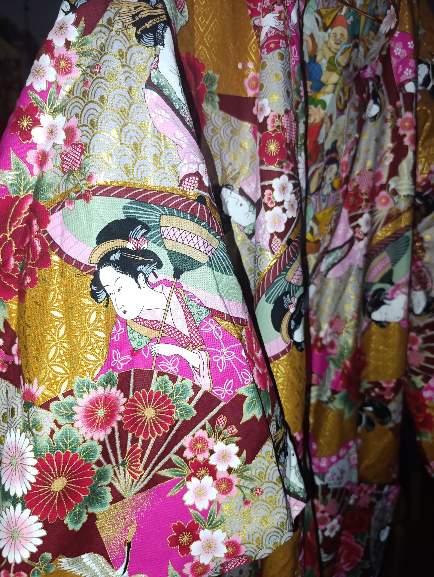 Geisha long kimono