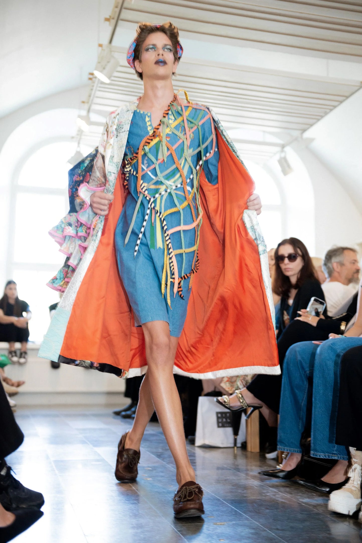 Handpainted Vintage Dress - PAULINA'S FRIENDS