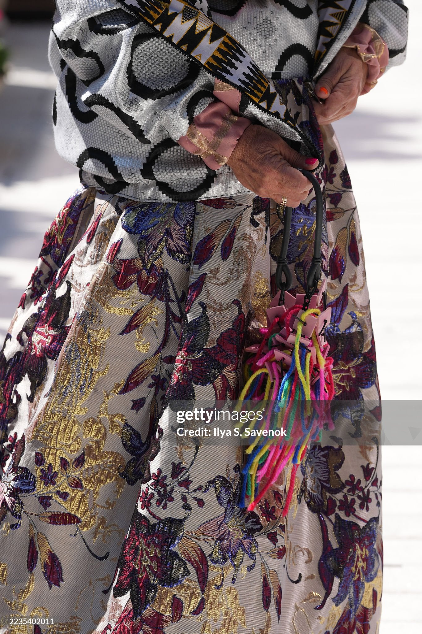 Black & White circles bomber - PAULINA'S FRIENDS