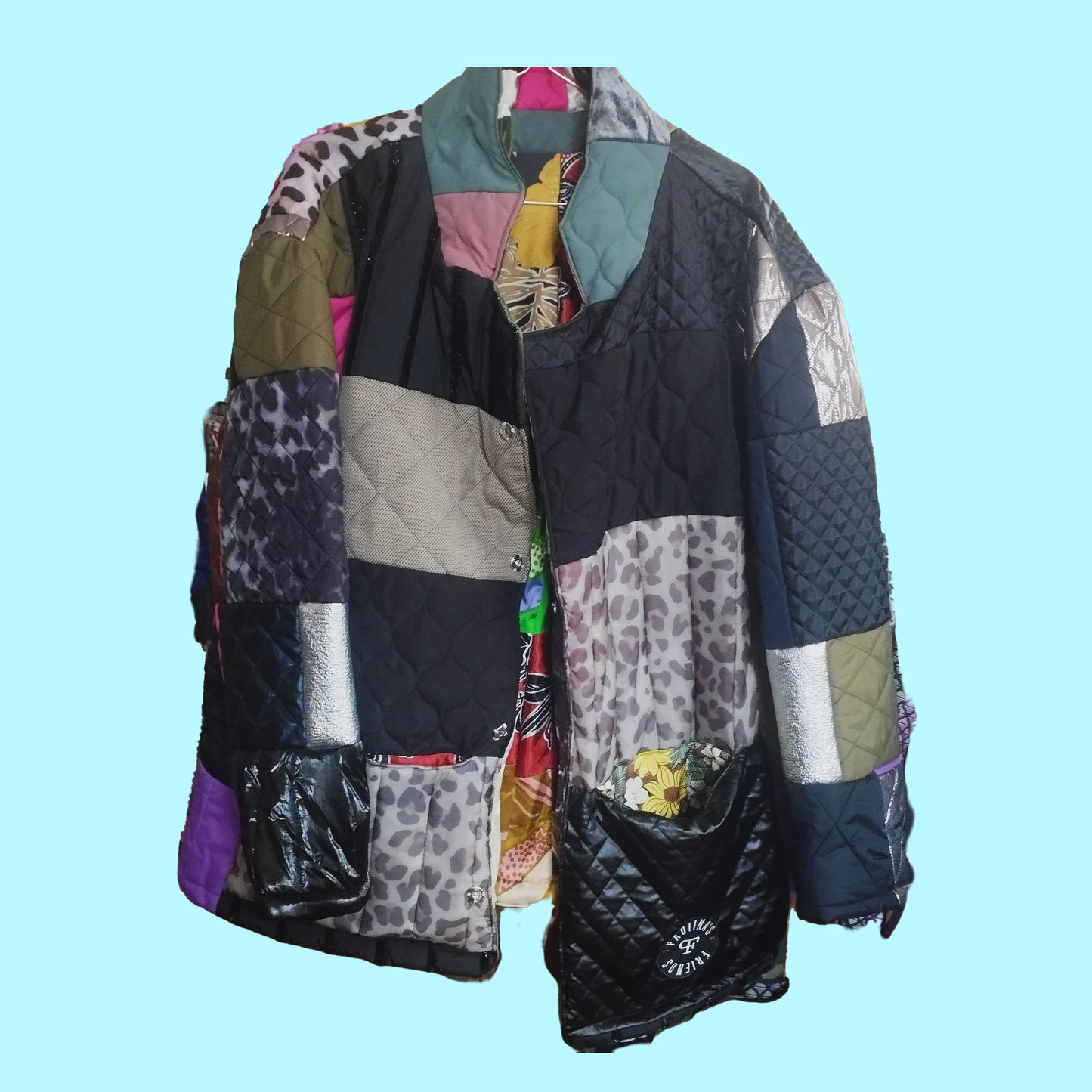 quilt oversized jacket