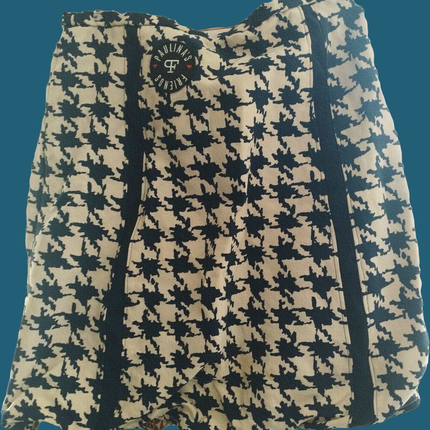 Houndstooth vintage skirt