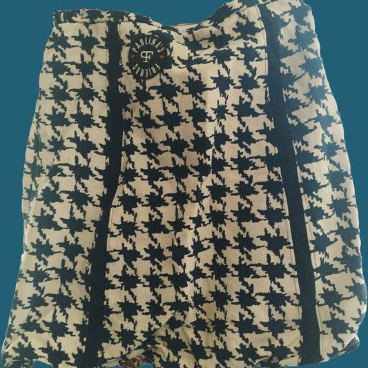 Houndstooth vintage skirt