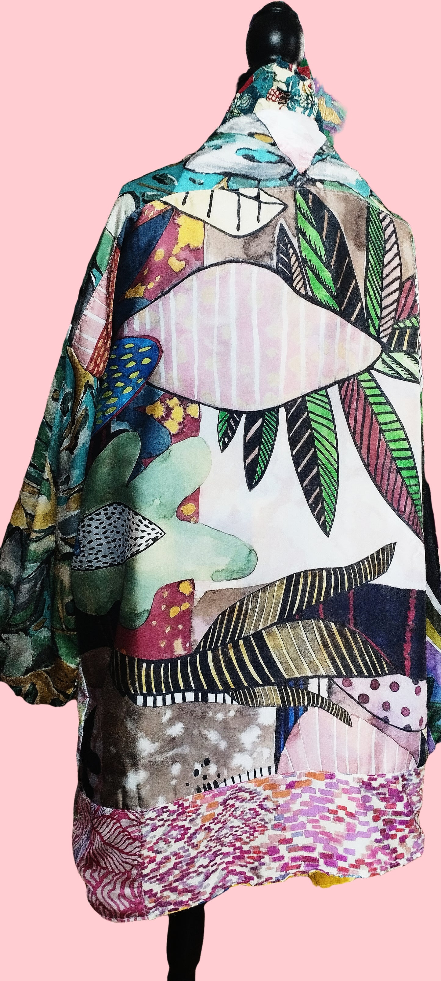 Ukraine Patchwork kimono