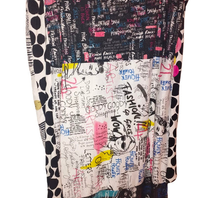 Long Collage Dress