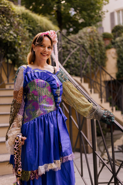 Violet queens dress