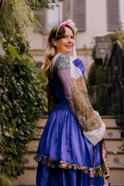 Violet queens dress