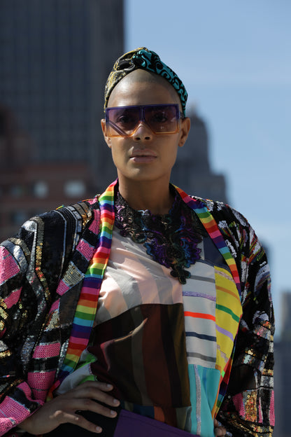 Striped Top NYFW