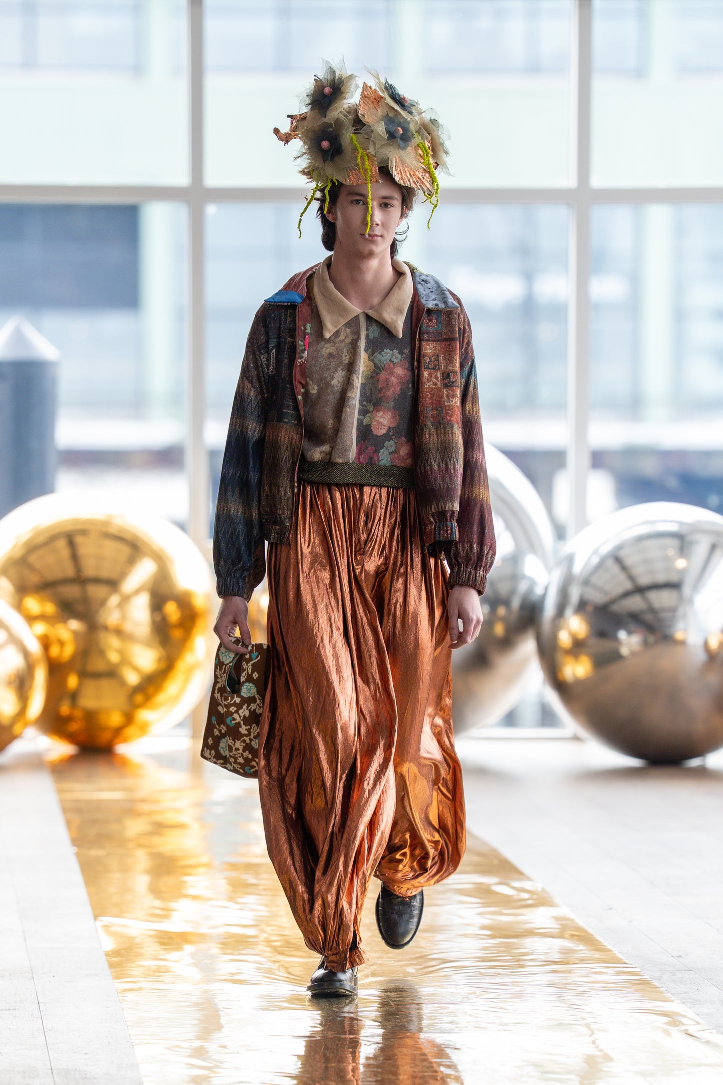 Copper Puzzle Labyrinth