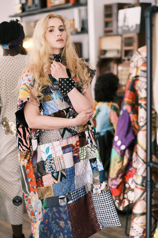 Patchwork Dress NYC