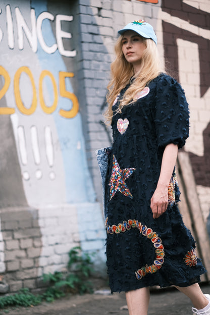 Navy Blue Dress