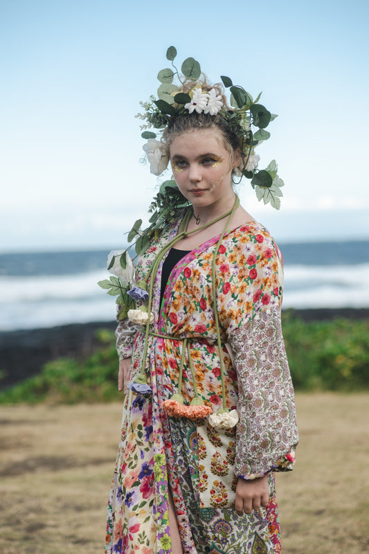 Hawaii flower dress 1