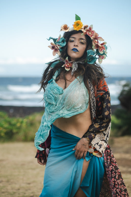 Hawaii Flower Dress 8