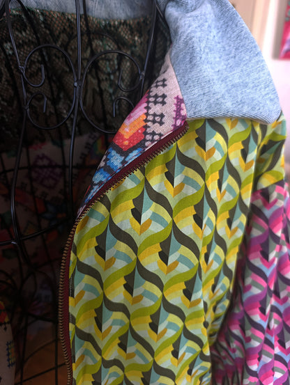Printed embroidery