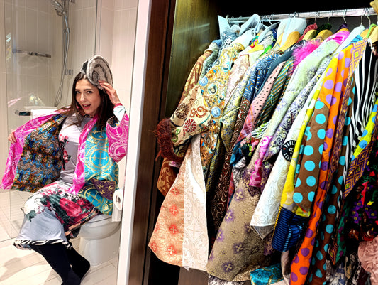 Grey roses dress - PAULINA'S FRIENDS