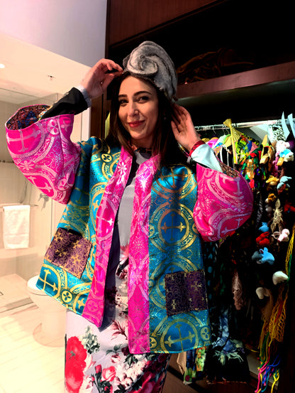 Grey roses dress - PAULINA'S FRIENDS