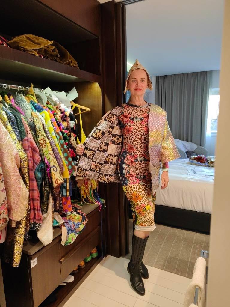 Animal print & flowers dress - PAULINA'S FRIENDS