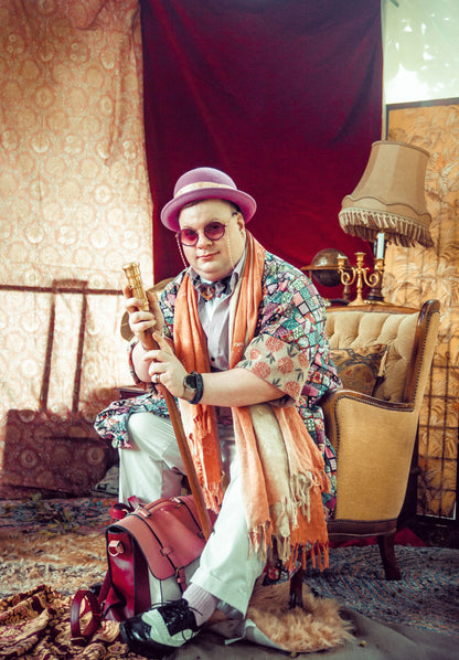 Japanese Patchwork long kimono - PAULINA'S FRIENDS