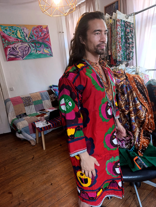 Uzbek Long Kimono - PAULINA'S FRIENDS