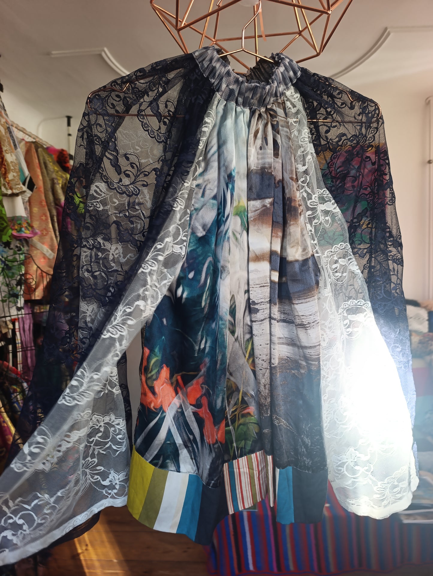 cosmic silk top - PAULINA'S FRIENDS