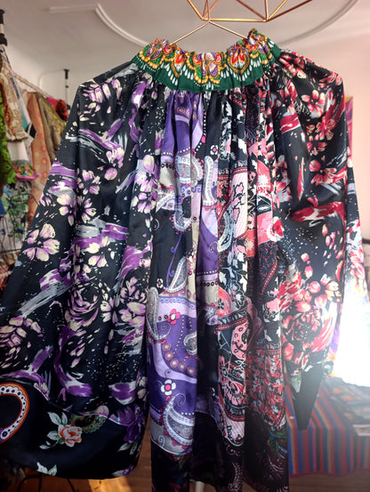 dramatic paisley top - PAULINA'S FRIENDS