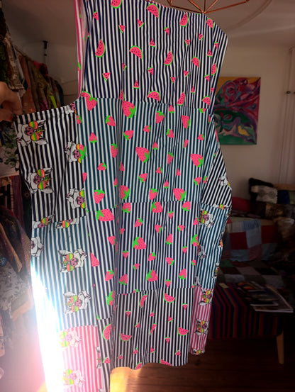 Pigs & Strawberries oversized tunic dress