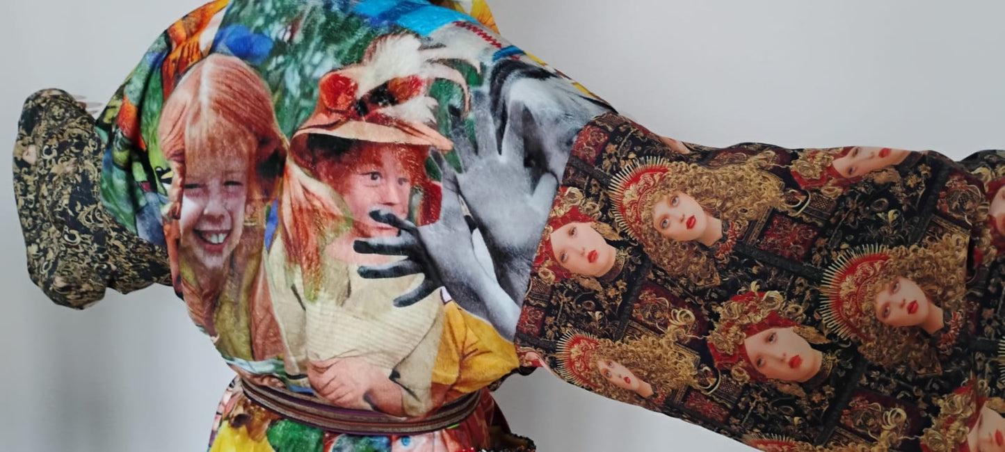 Pippi Longstocking kimono