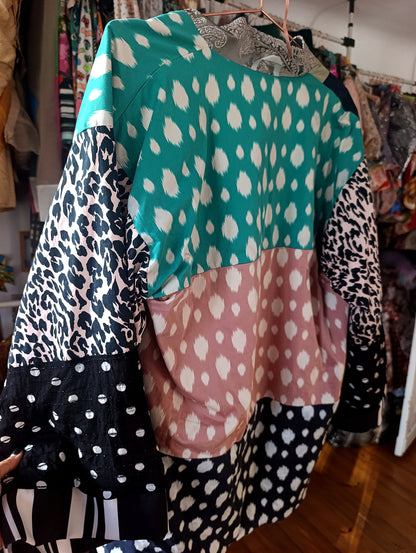 Monochrom Animal Print