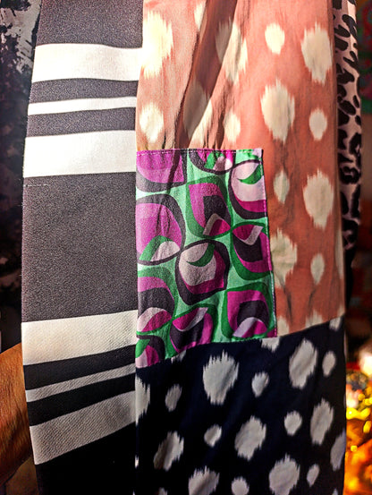 Monochrom Animal Print