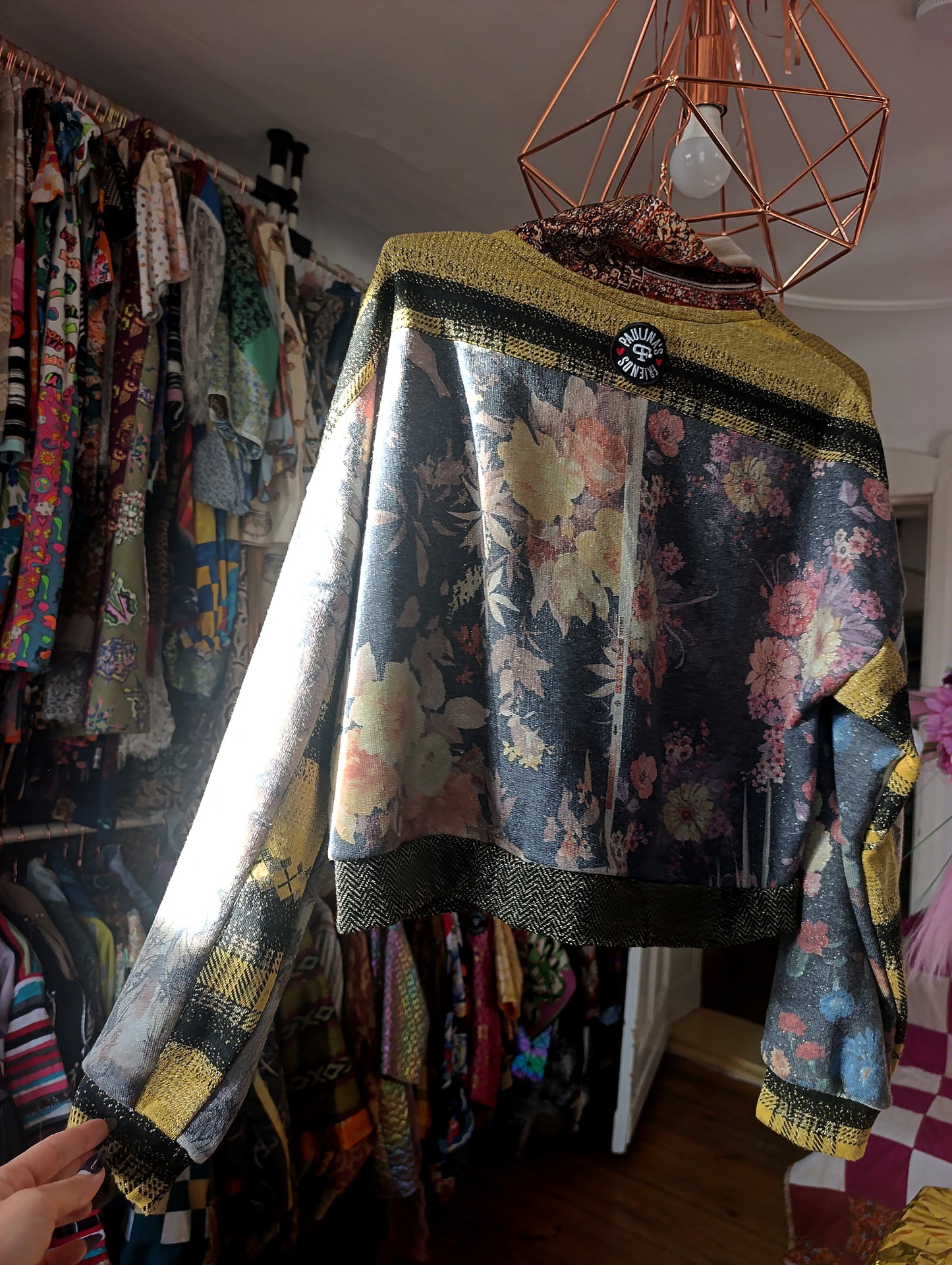 Golden Flowers top