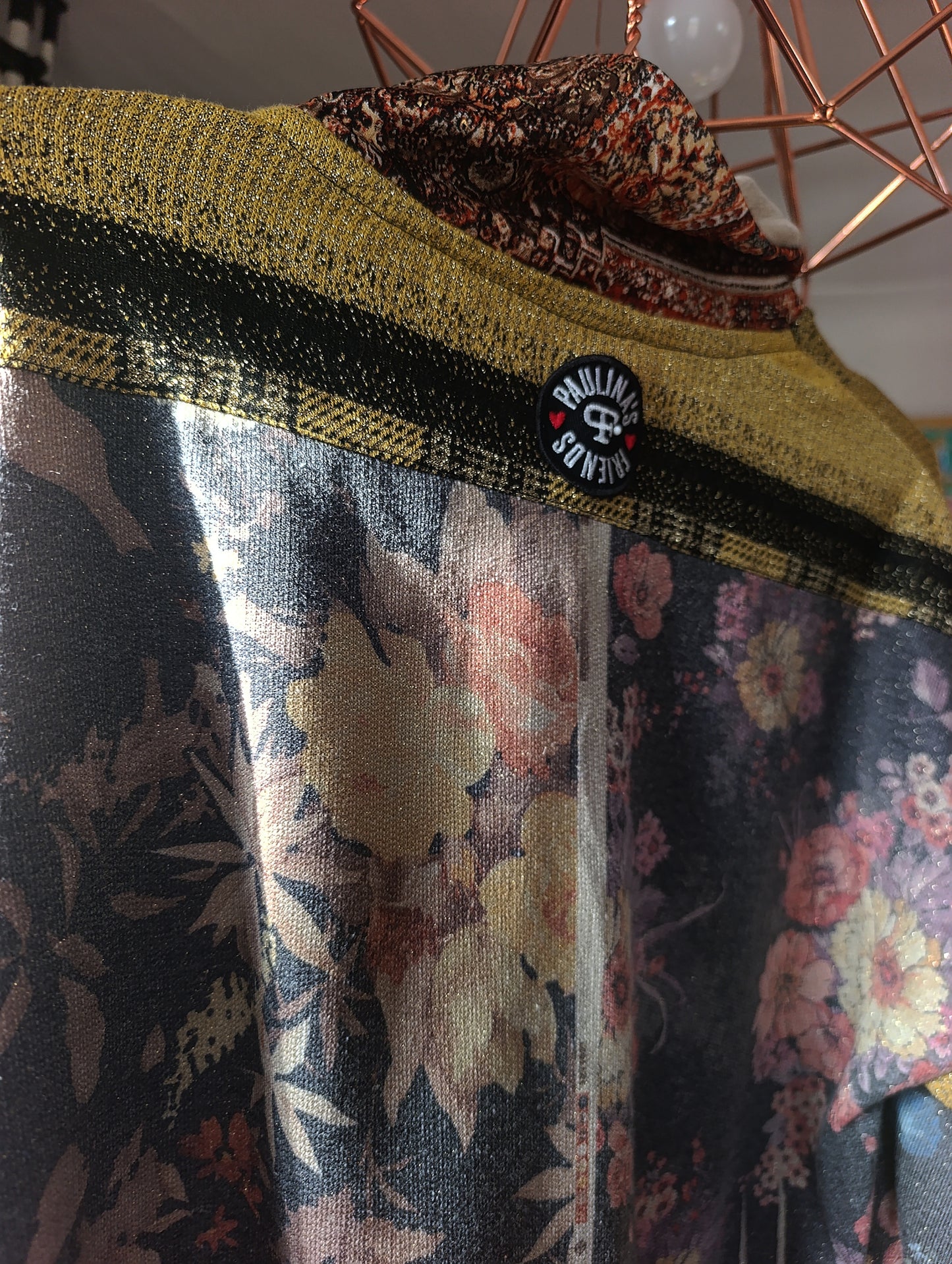 Golden Flowers top