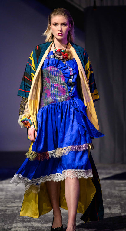 Violet queens dress