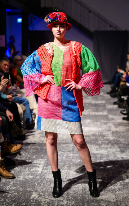 Monchichi knit blazer