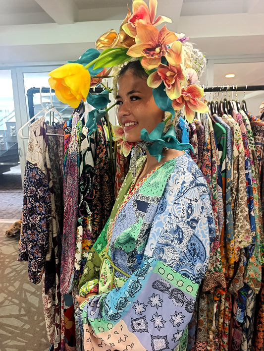 Hawaii Flower Dress 8