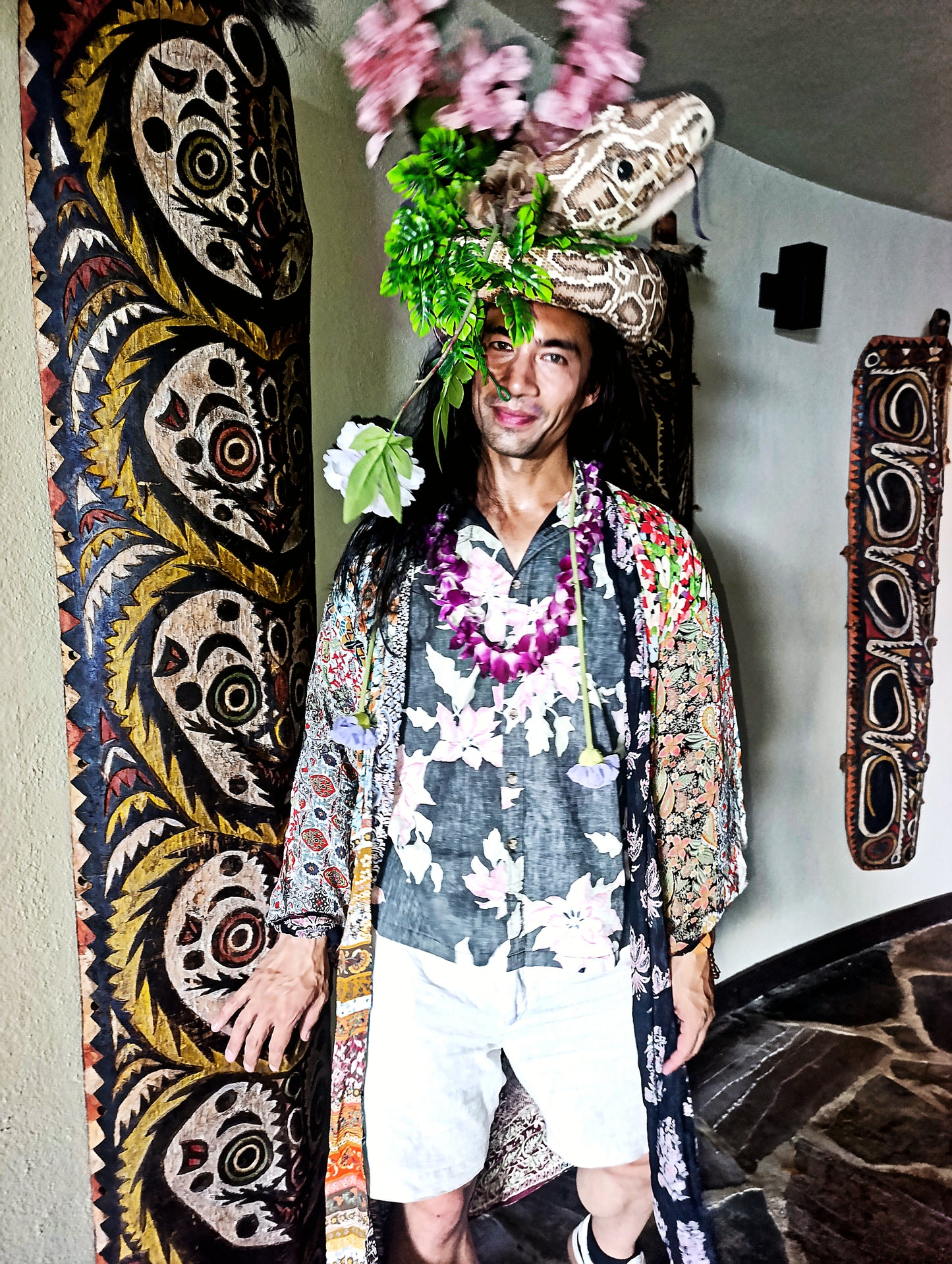 Hawaii Flower Dress 4