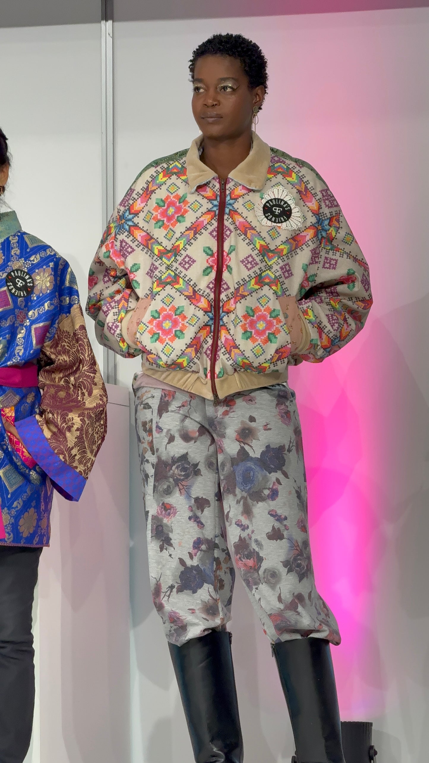 Printed embroidery