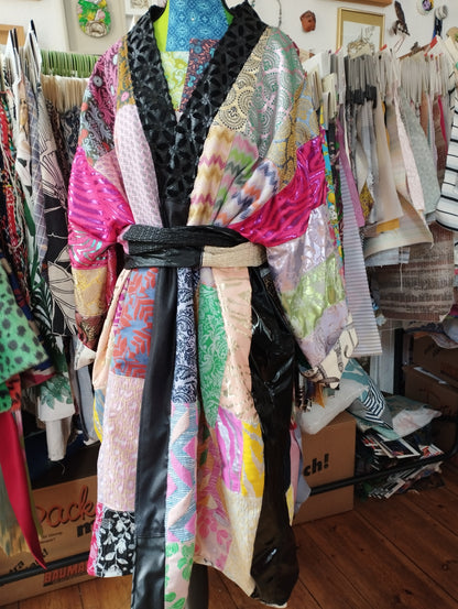 NYC Patchwork Kimono