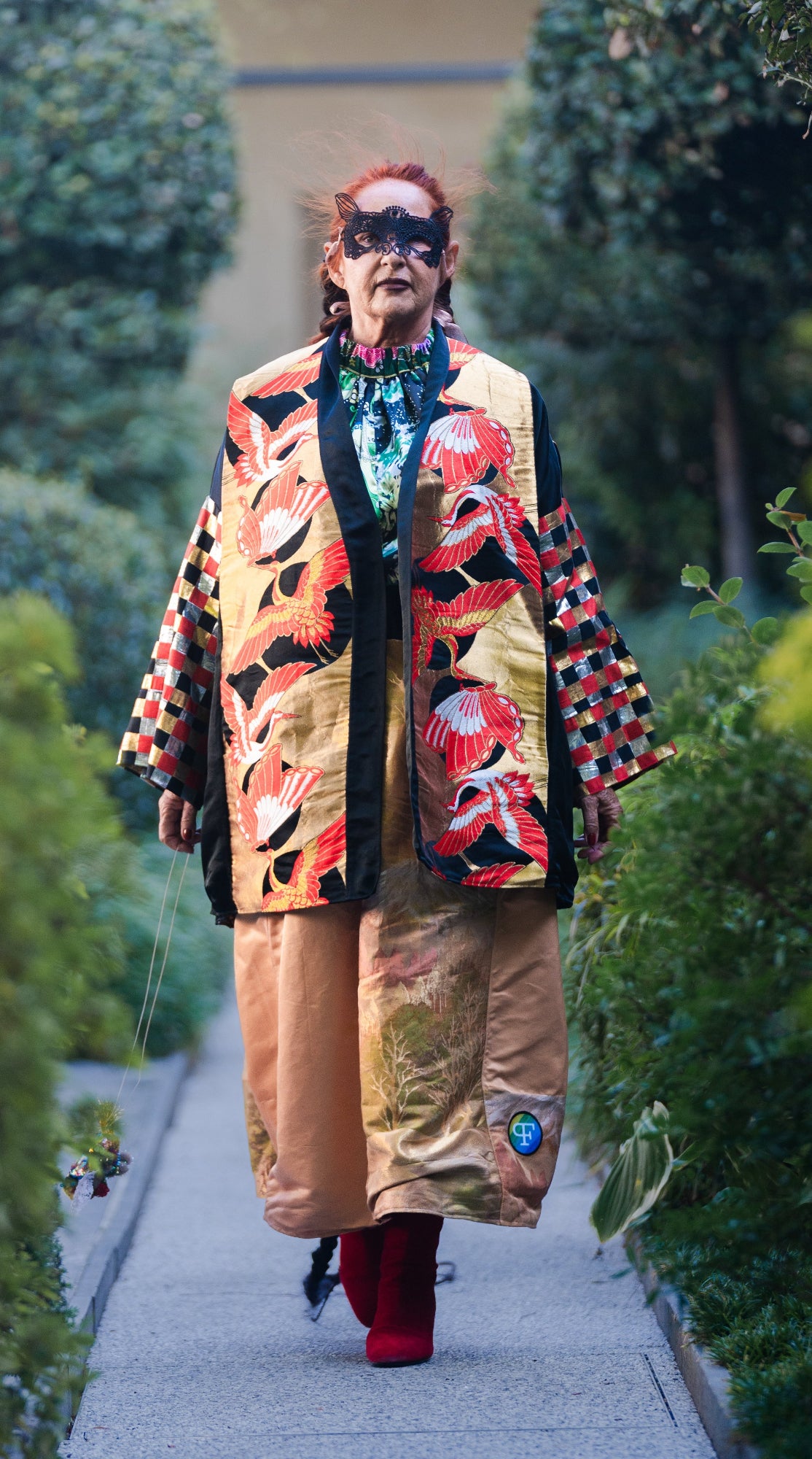 Crane kimono - PAULINA'S FRIENDS