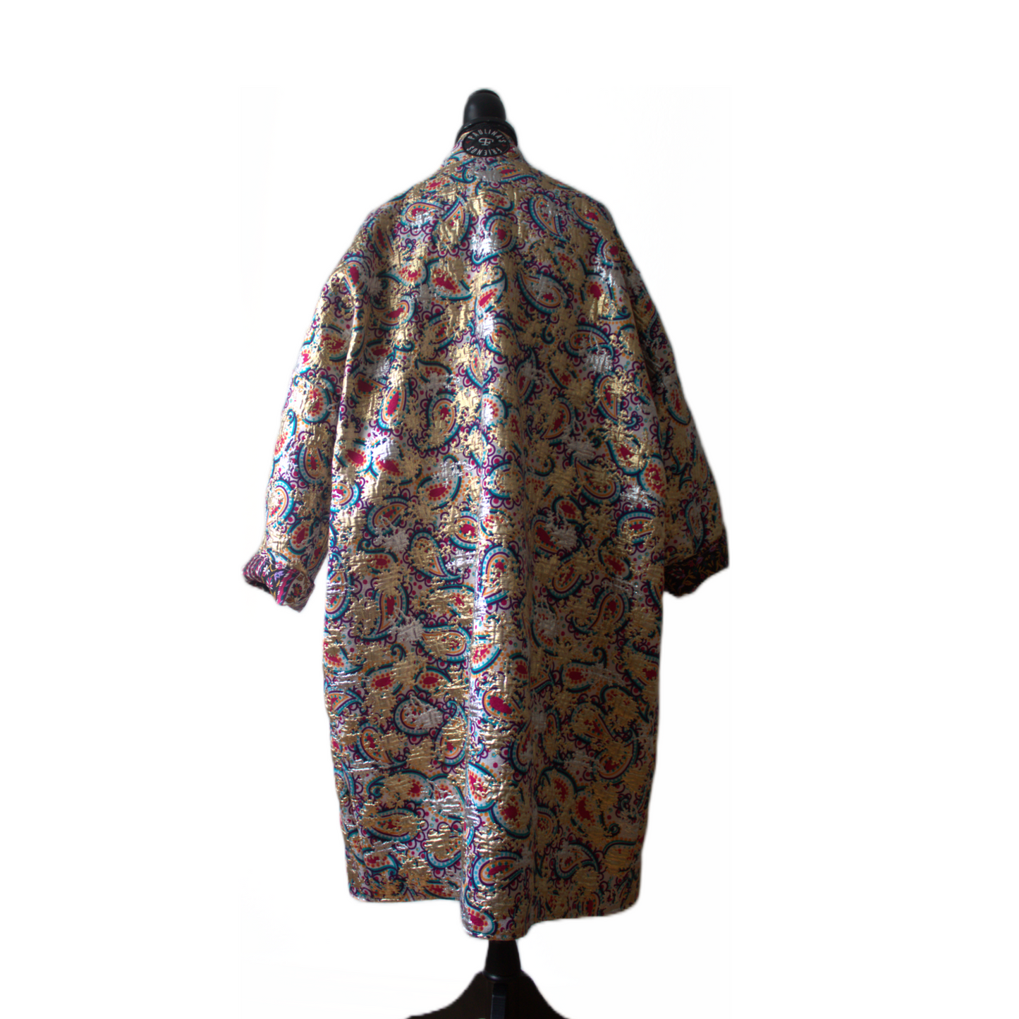 Golden Paisley Coat