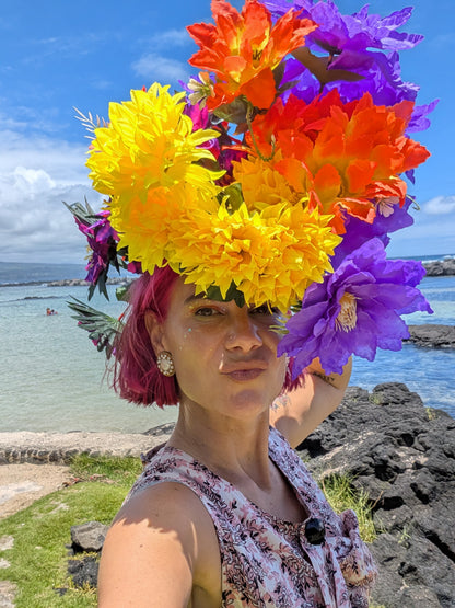 Hawaii Flower Dress 11