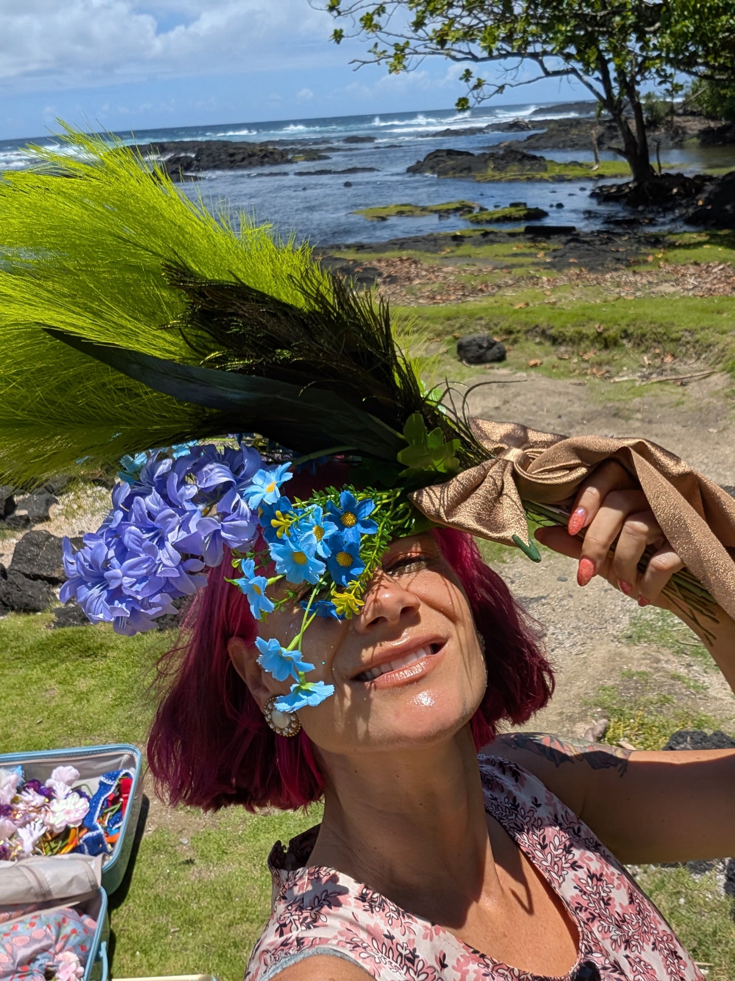 Hawaii Flower Dress 34