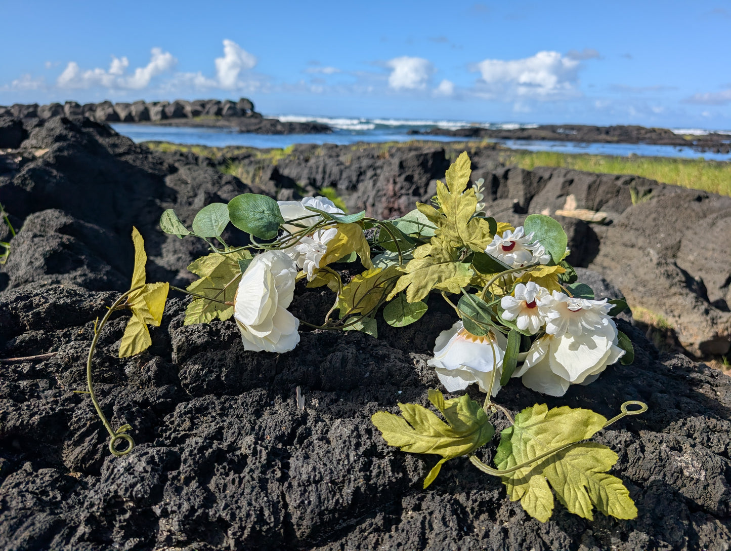 Hawaii flower dress 1