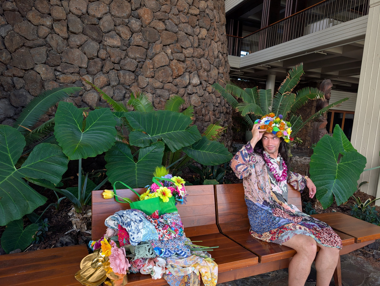 Hawaii Flower Dress 25