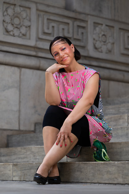 Pigs & Strawberries oversized tunic dress